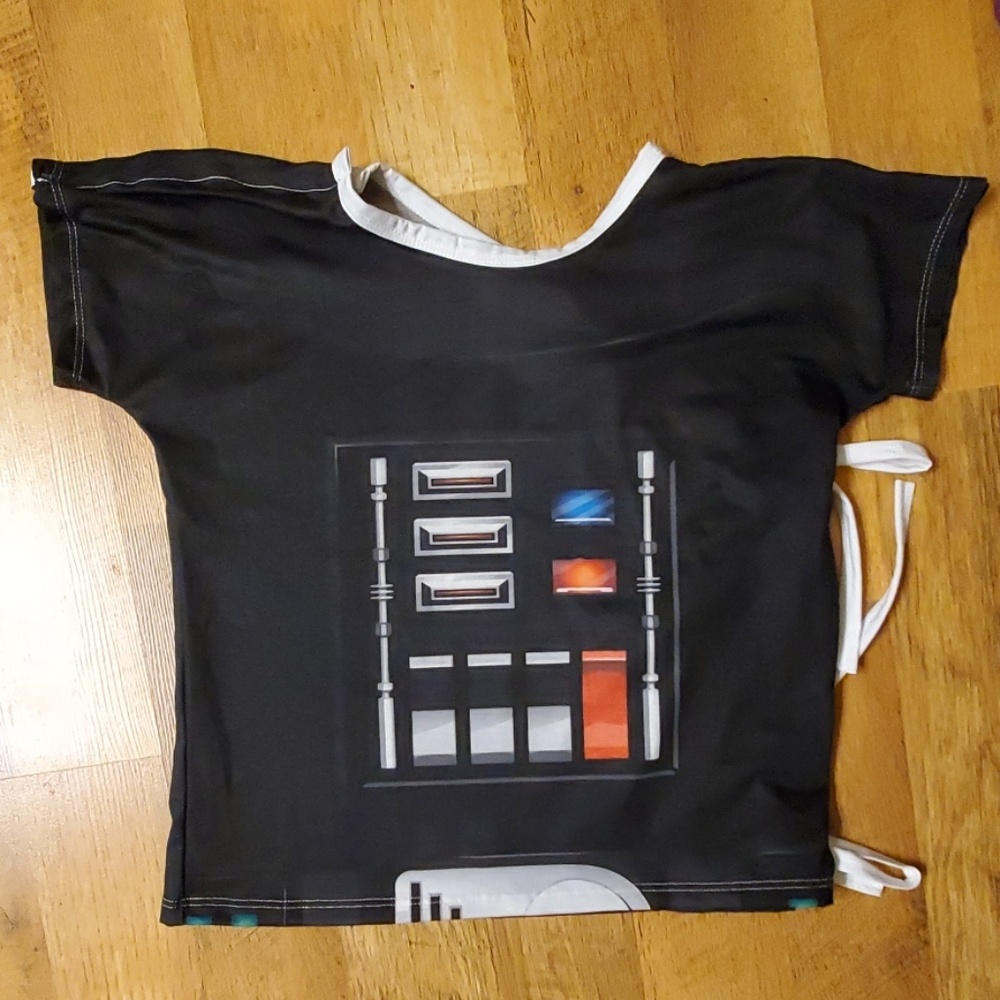 RARE Star Wars Darth Vader‎ Child Size Hospital Top